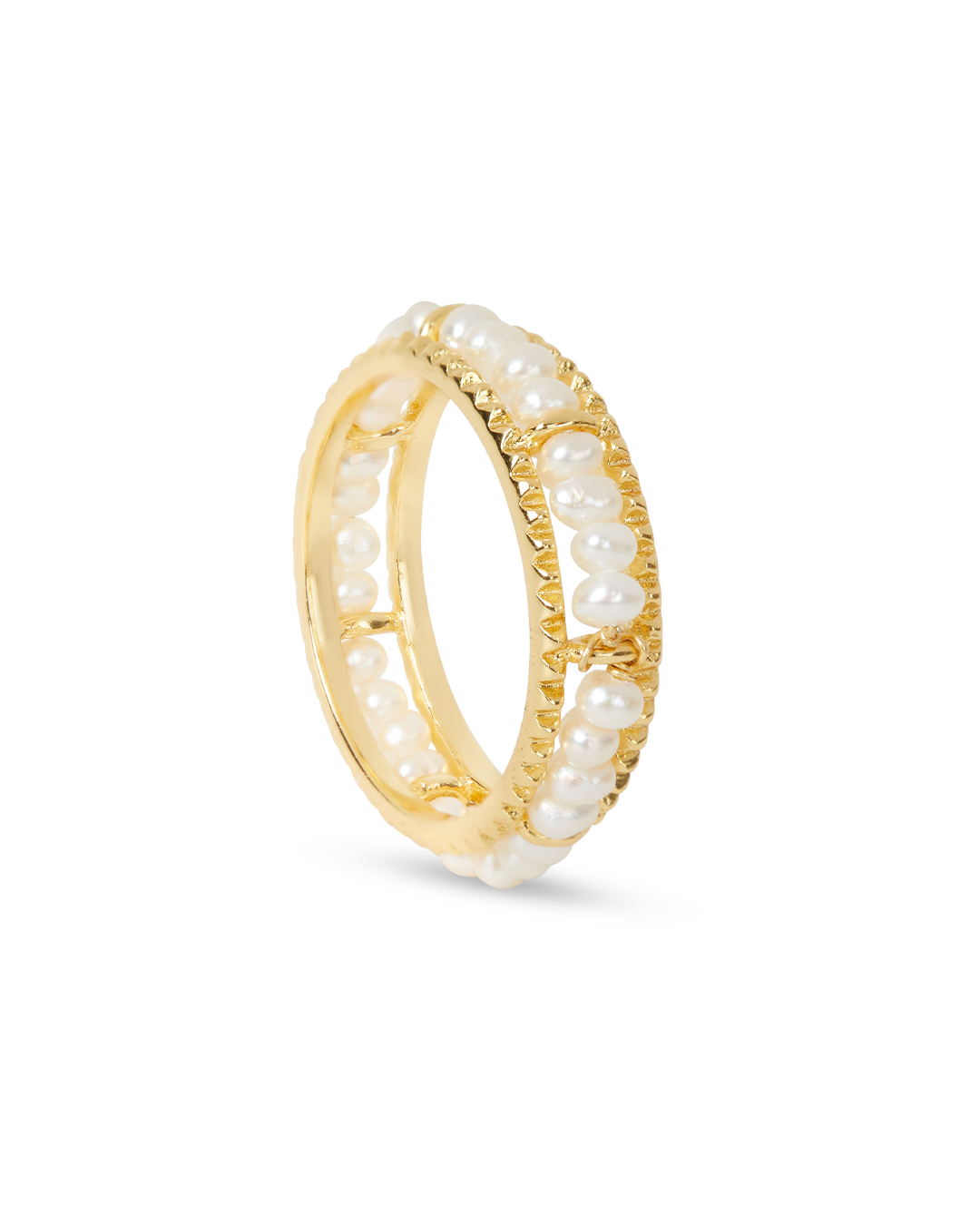 Anillo Perlas Shana