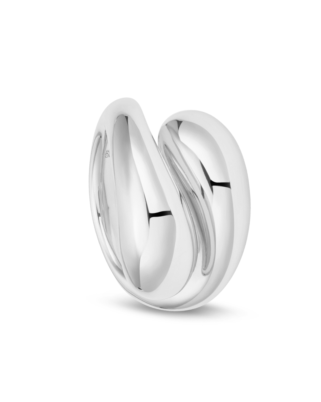 Anillo Solidario Dame5mas Plateado