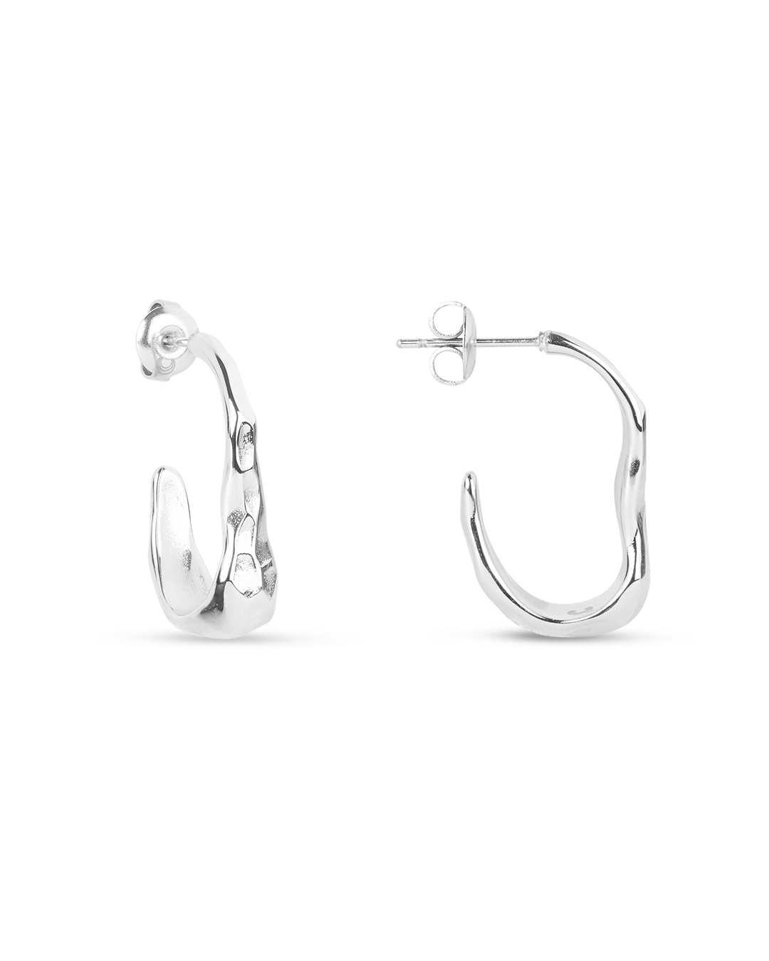 Aurora Silver Earrings