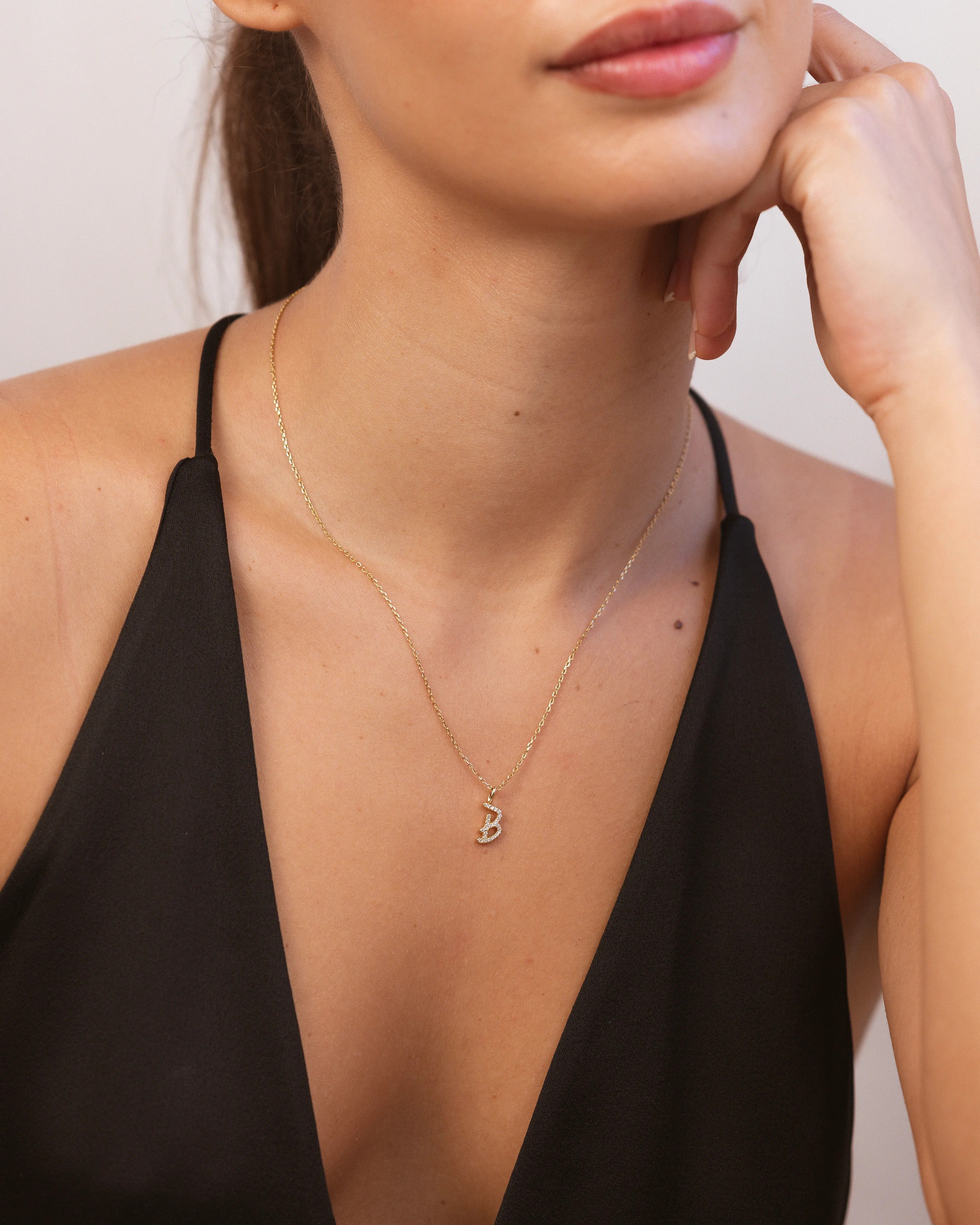 Letter B Necklace