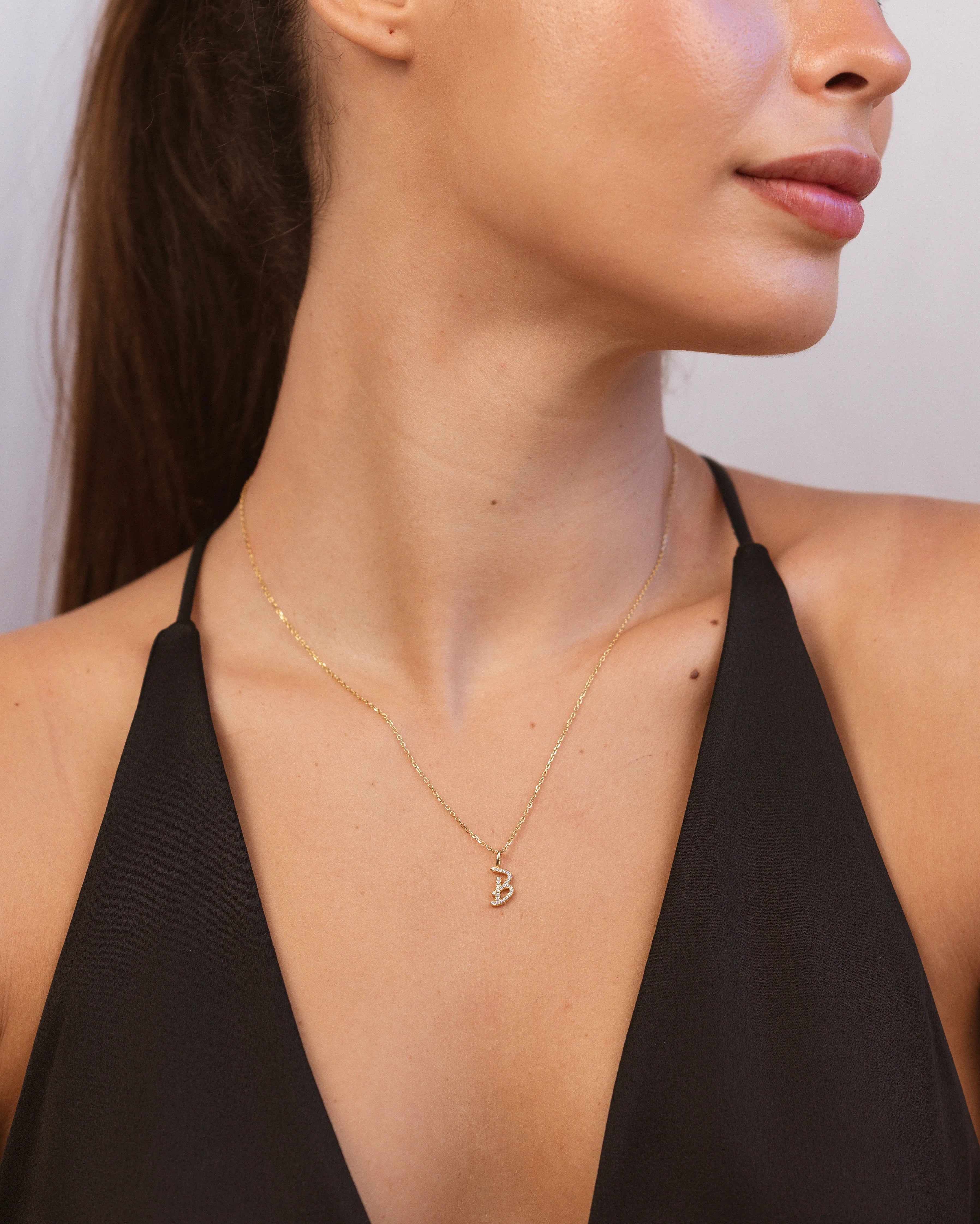 Letter B Necklace