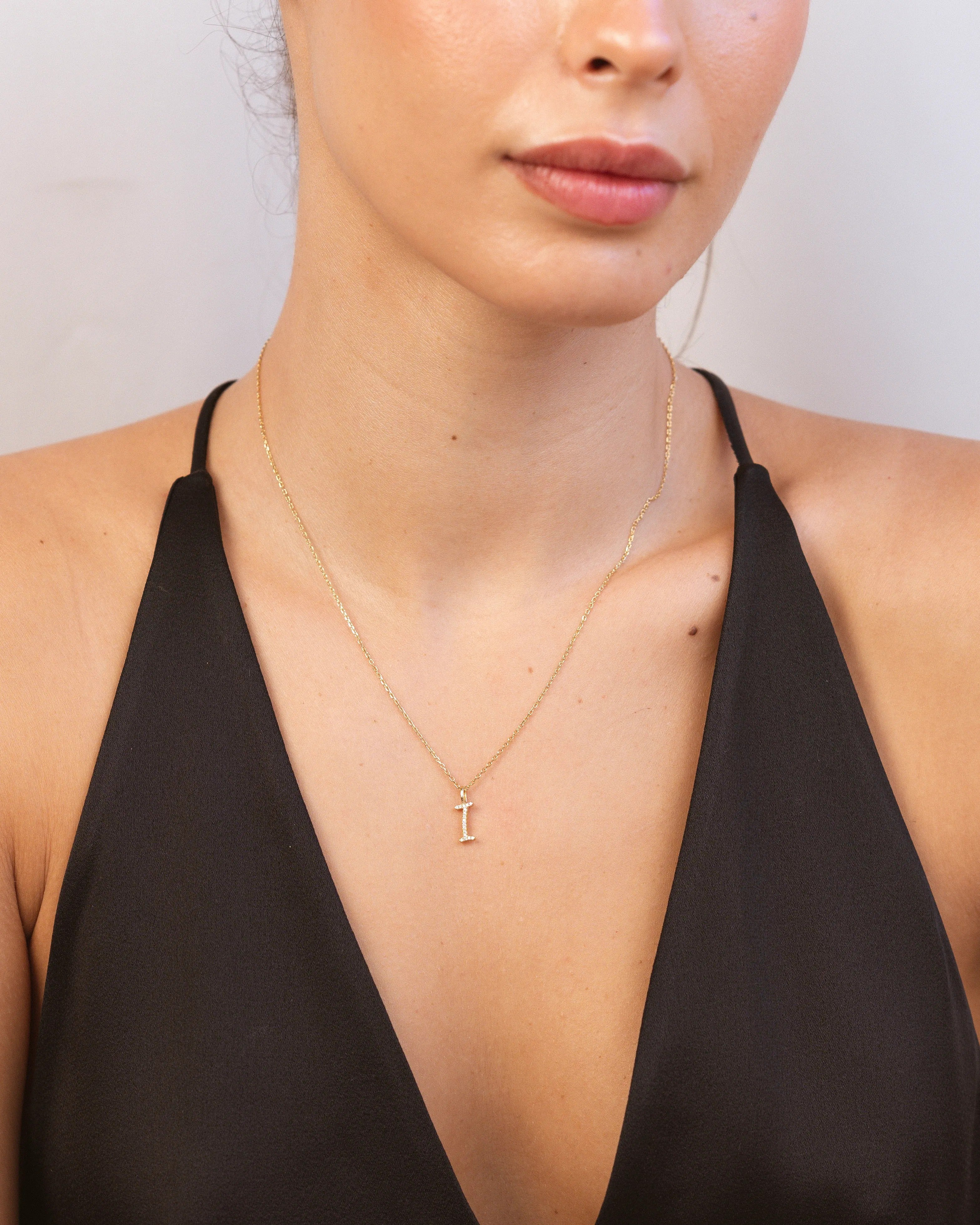 Letter I Necklace