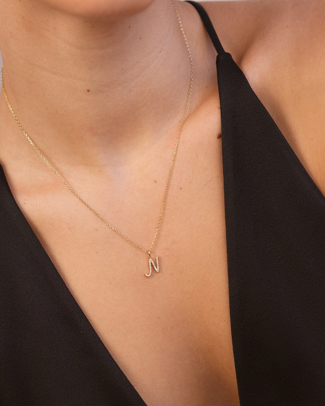 Letter N Necklace
