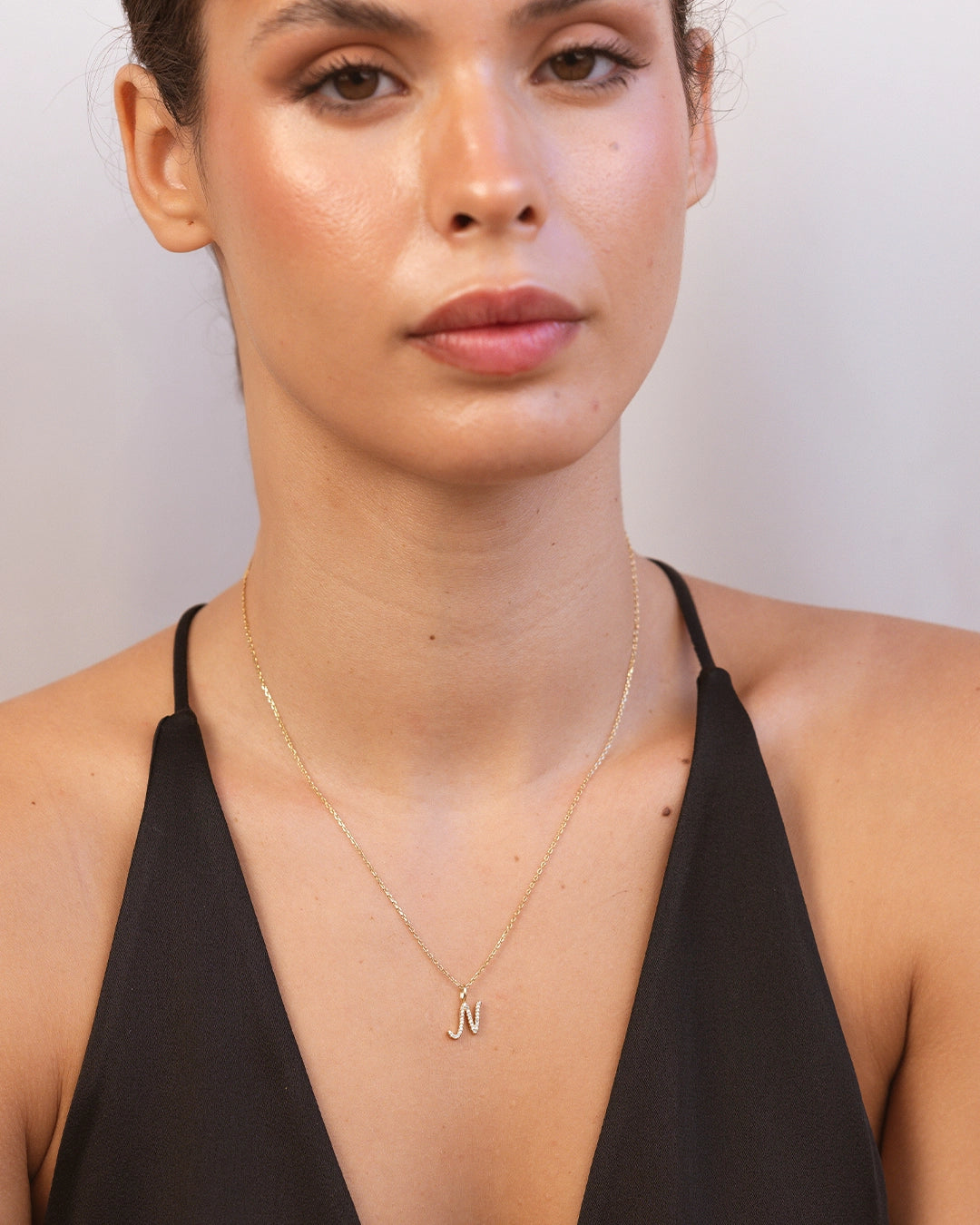 Letter N Necklace