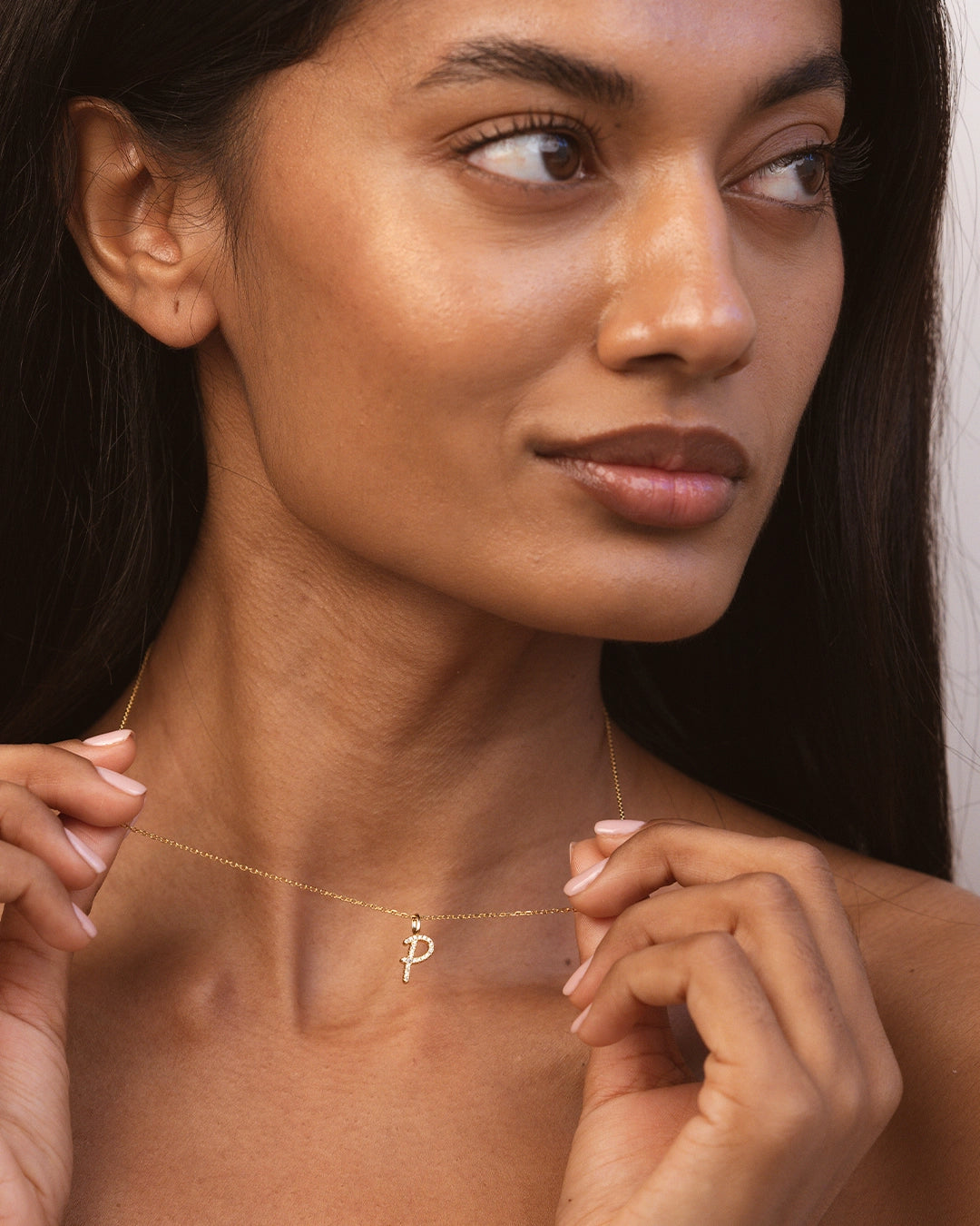 Letter P Necklace