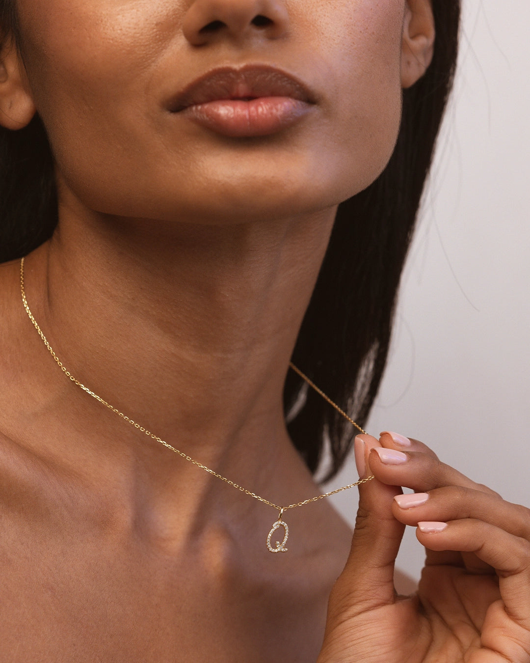 Letter Q Necklace