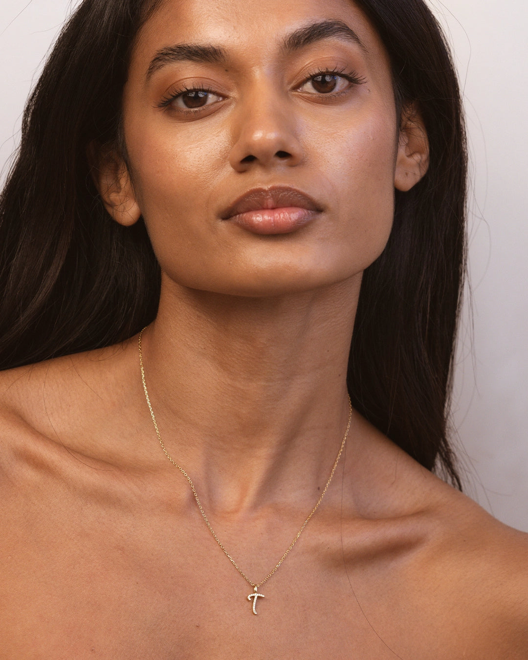 Letter T Necklace