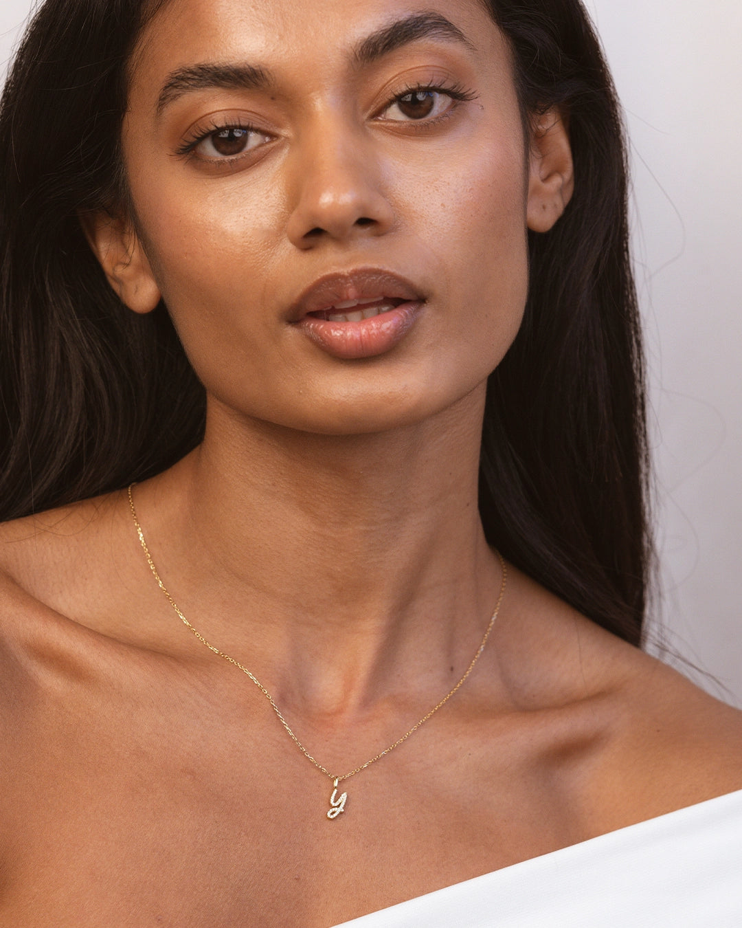 Letter Y Necklace
