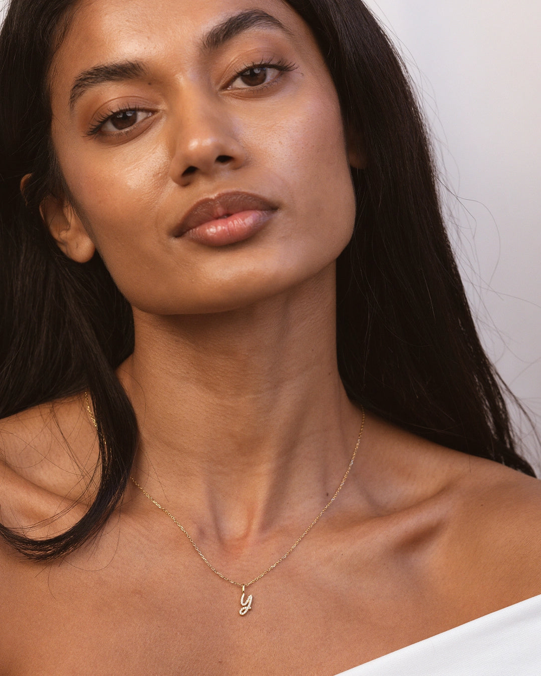Letter Y Necklace