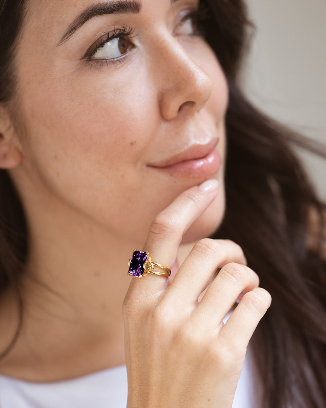 Anillo Morado Josefa