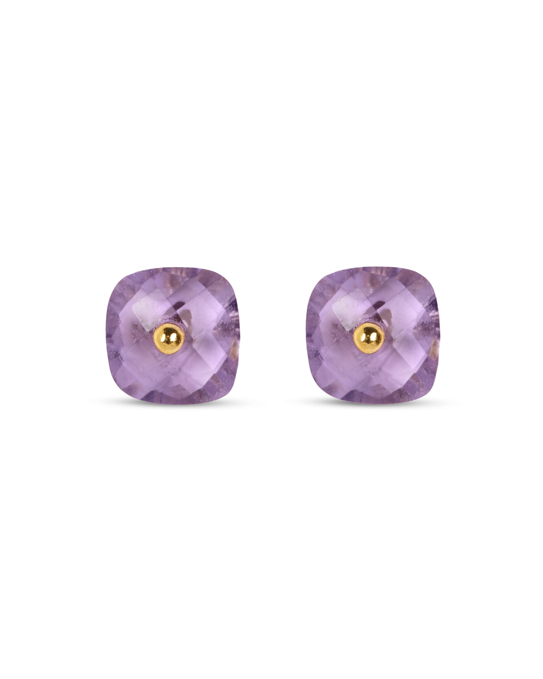 Amethyst Nude Earrings