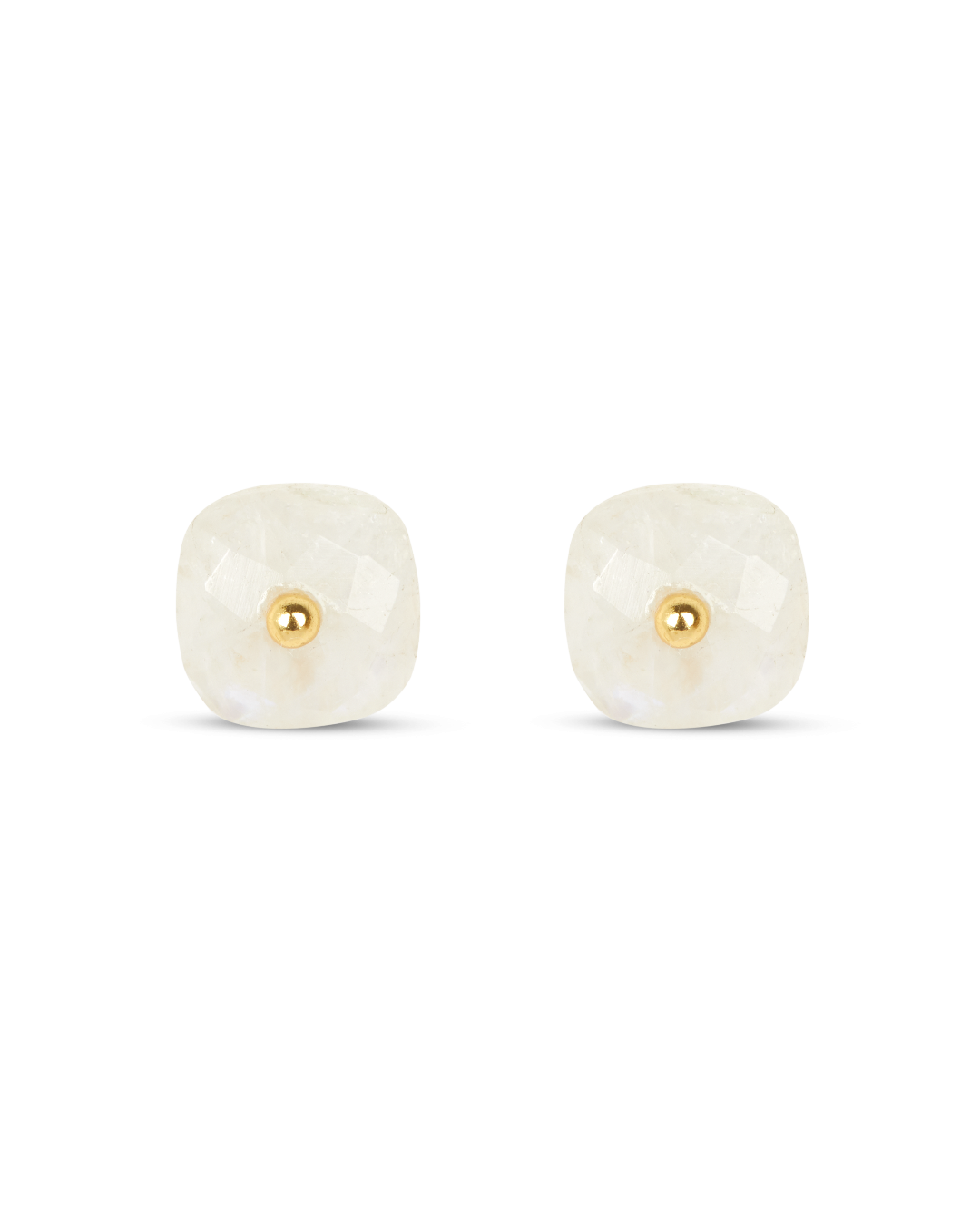 Nude Moonstone Earrings