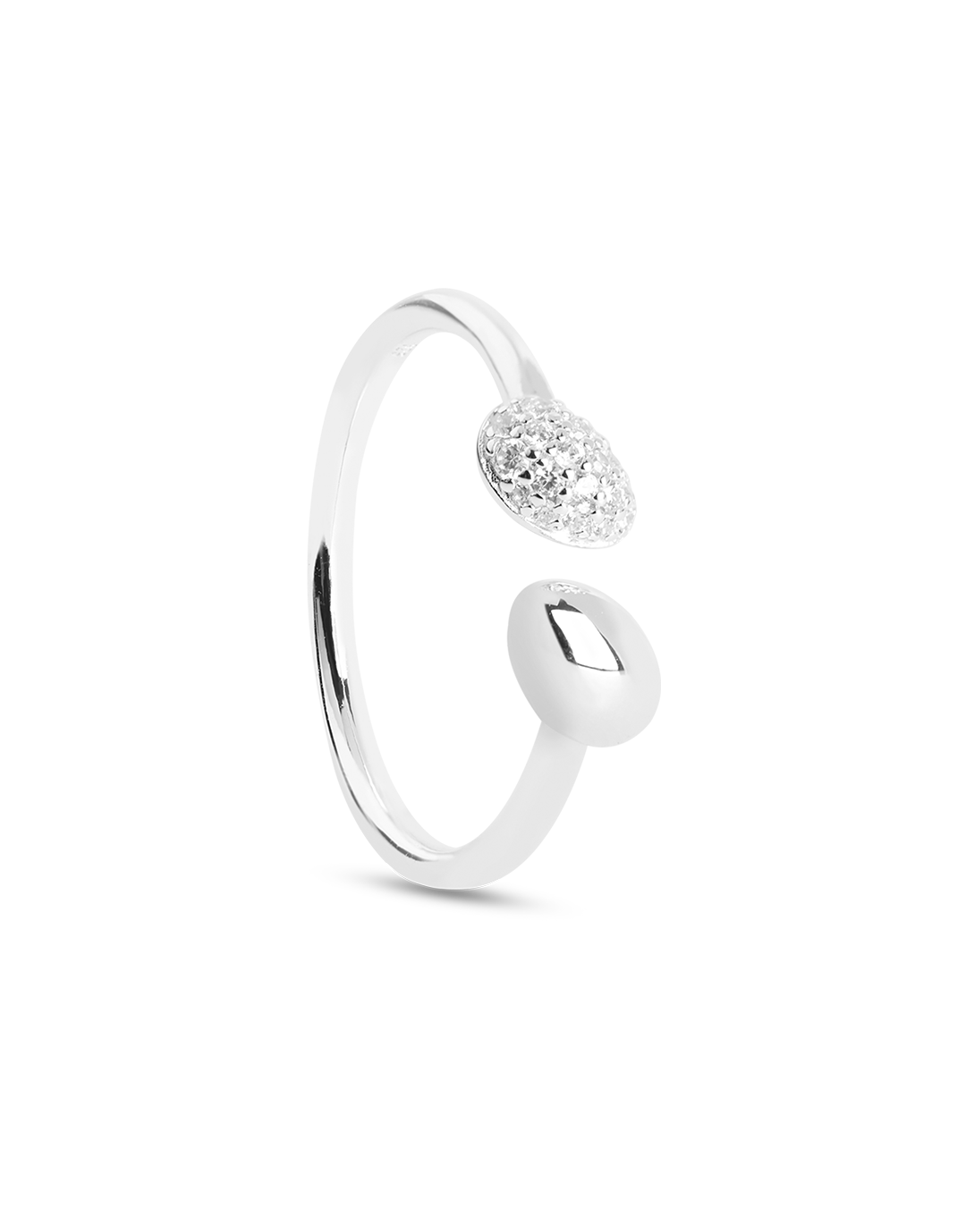 Anillo Plateado Sonnette