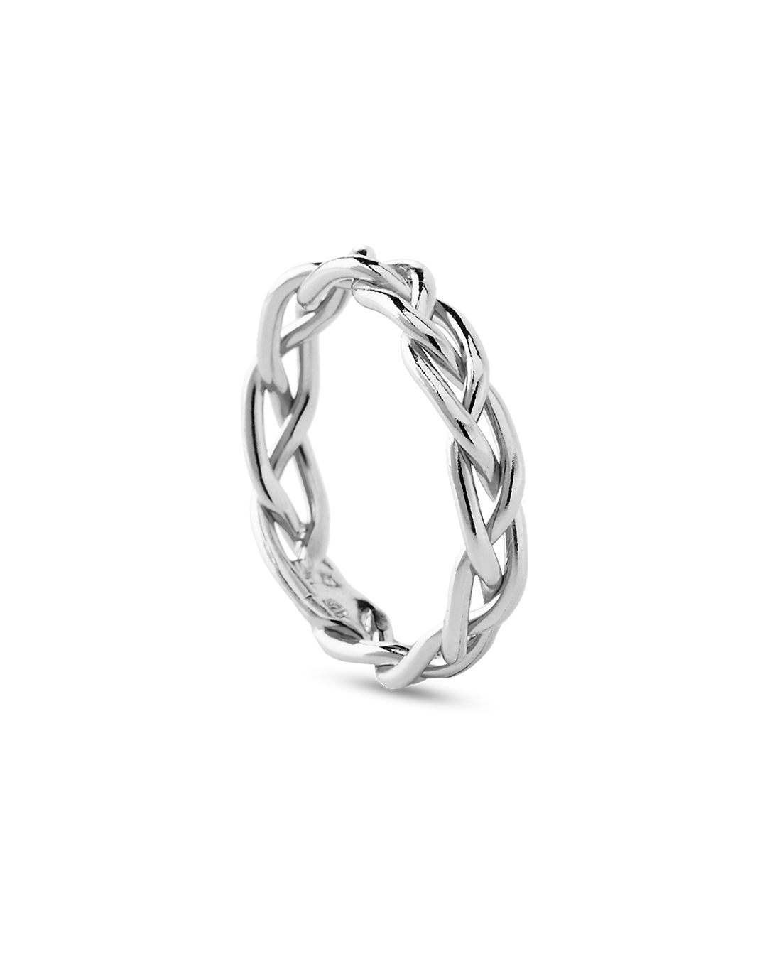 Anillo Plata Trenzado Braid
