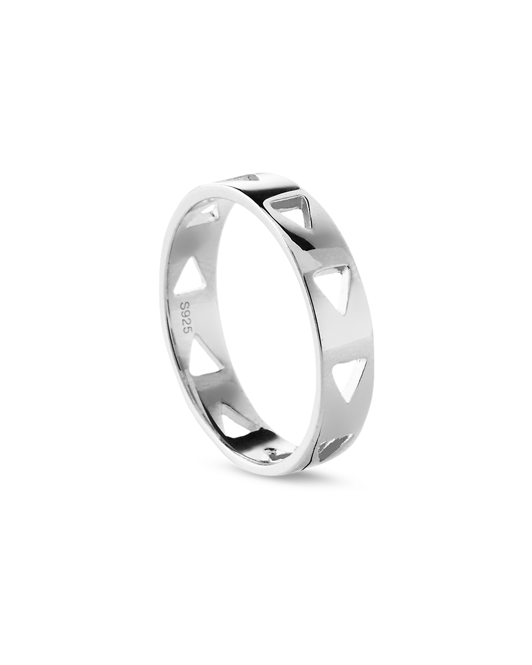 Anillo Plata Flechas Follow