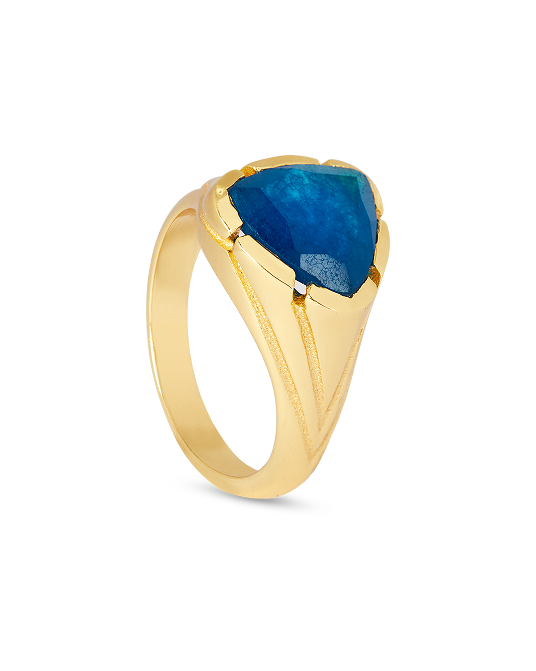 Tide Blue Jade Ring
