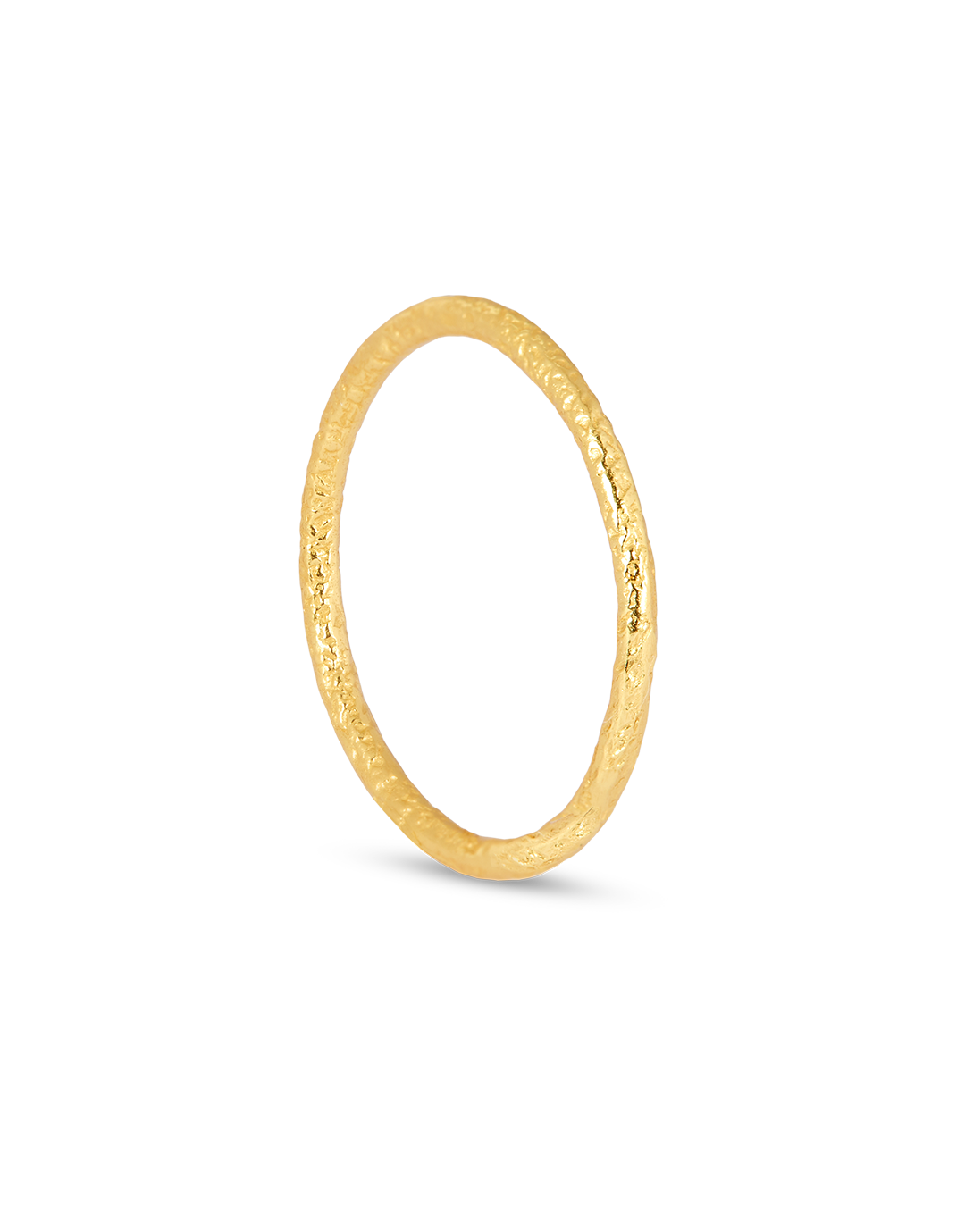 Anillo Dorado Tress - Liso