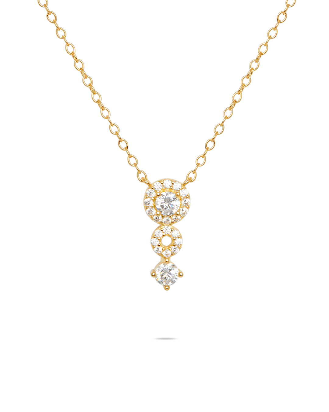 Air Zirconia Necklace