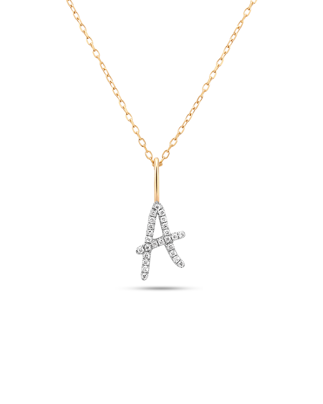 Letter A Necklace