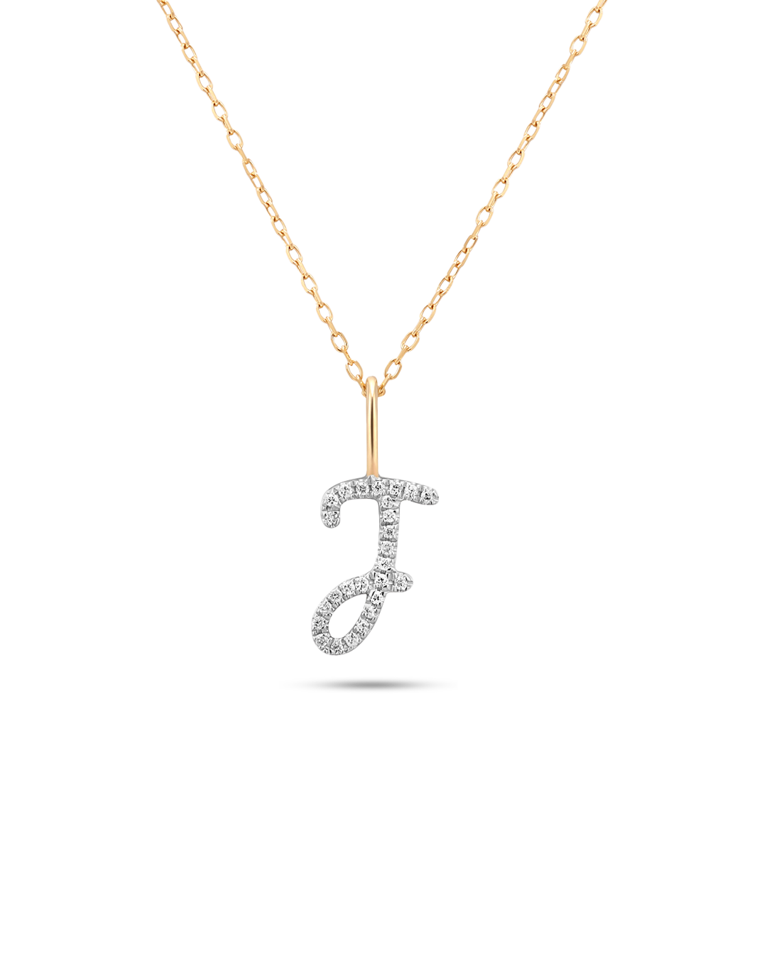 Letter J Necklace