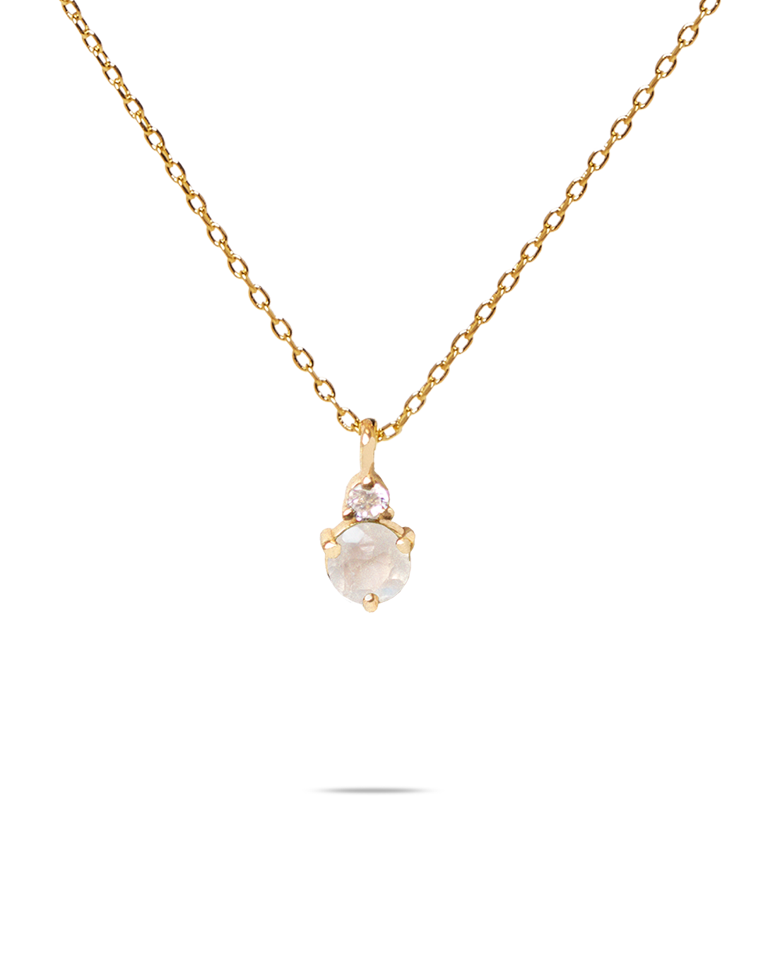Birthstone Necklace June - Moonstone
