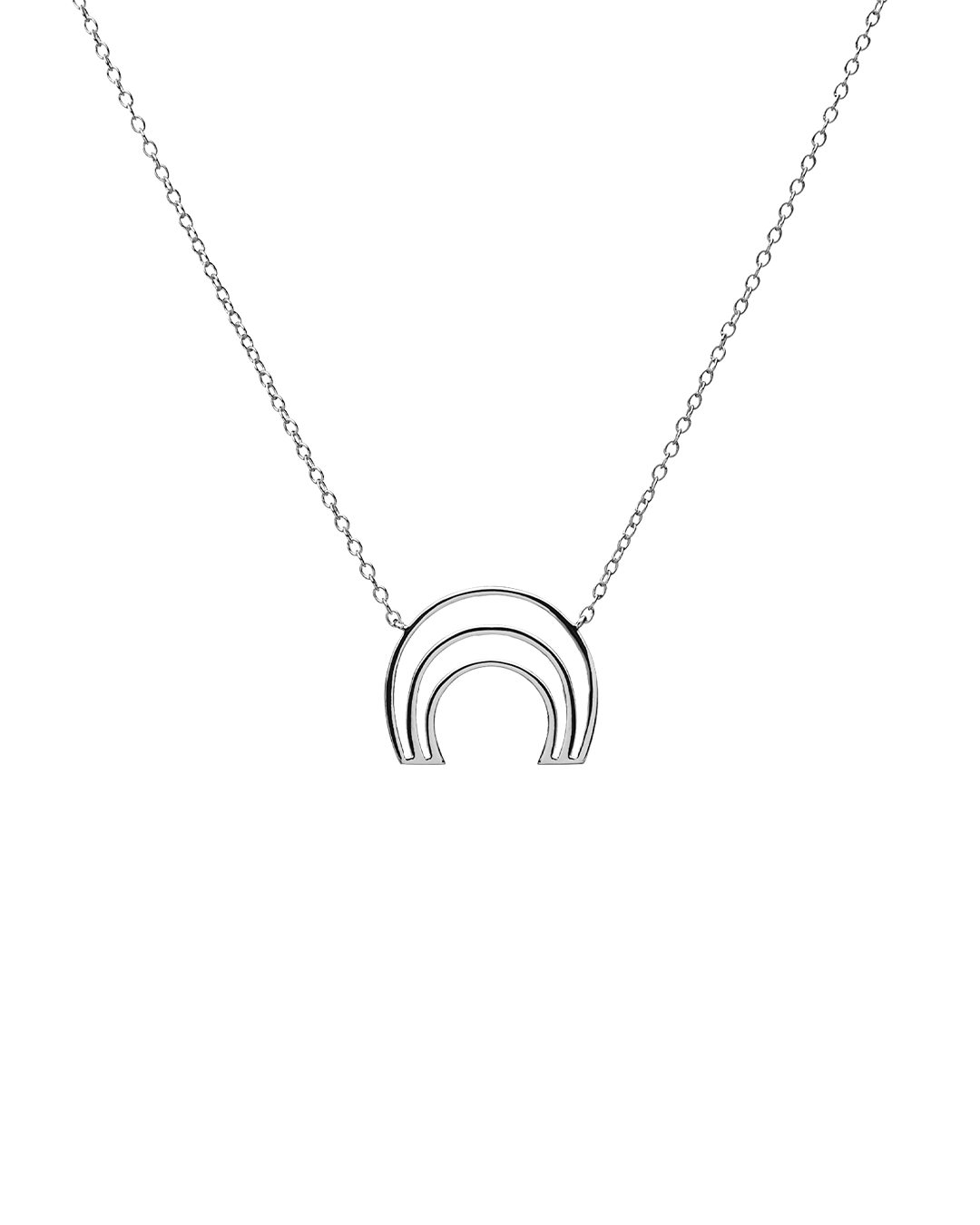 Murona Symbol Silver Necklace
