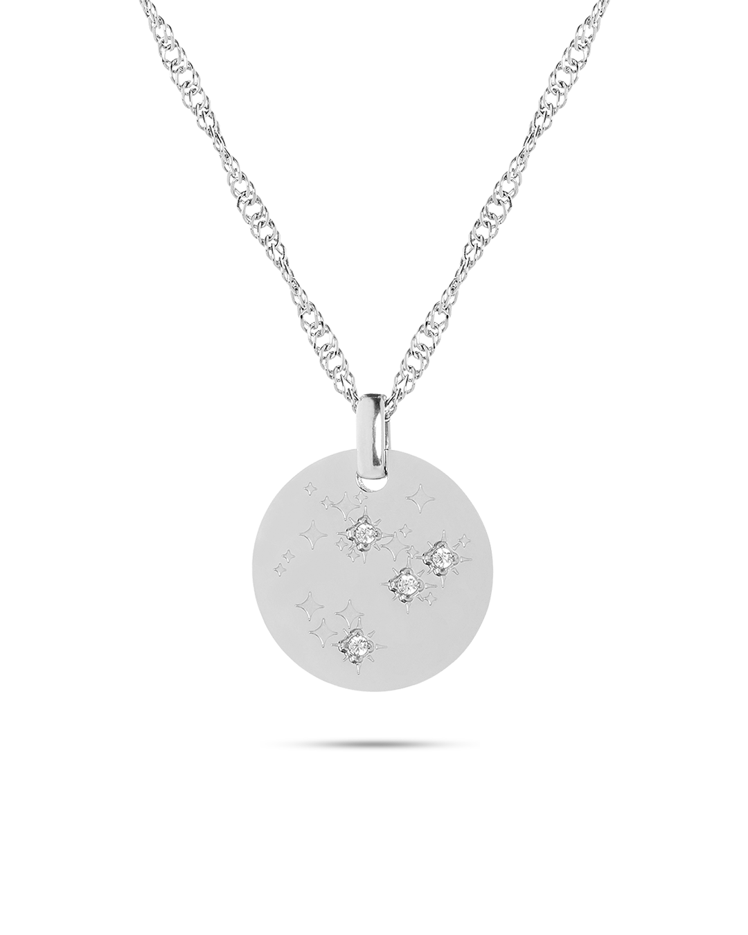 Silver Zodiac Sagittarius Necklace