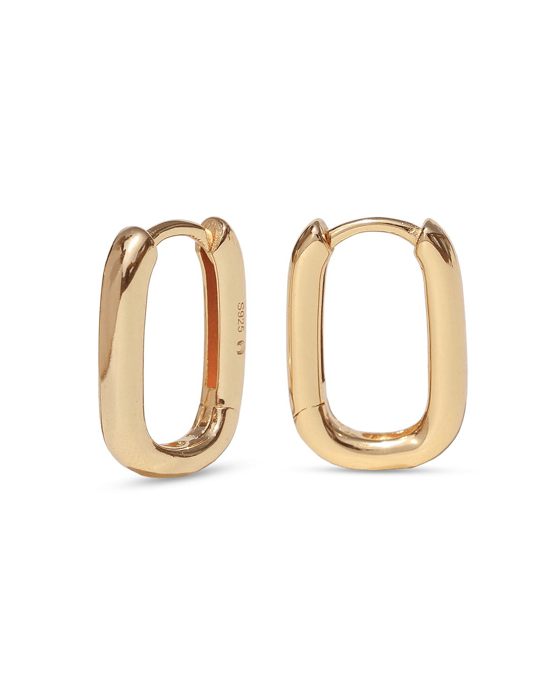 Gold Hoops Charlize Small
