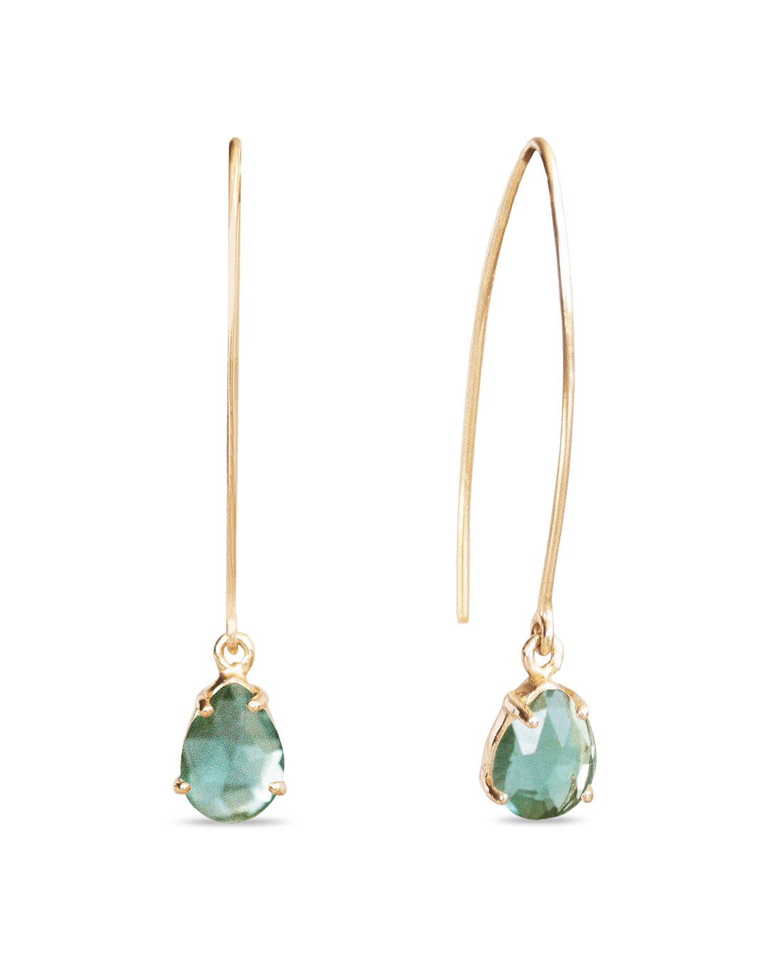Pendientes Jade Verde Kokod