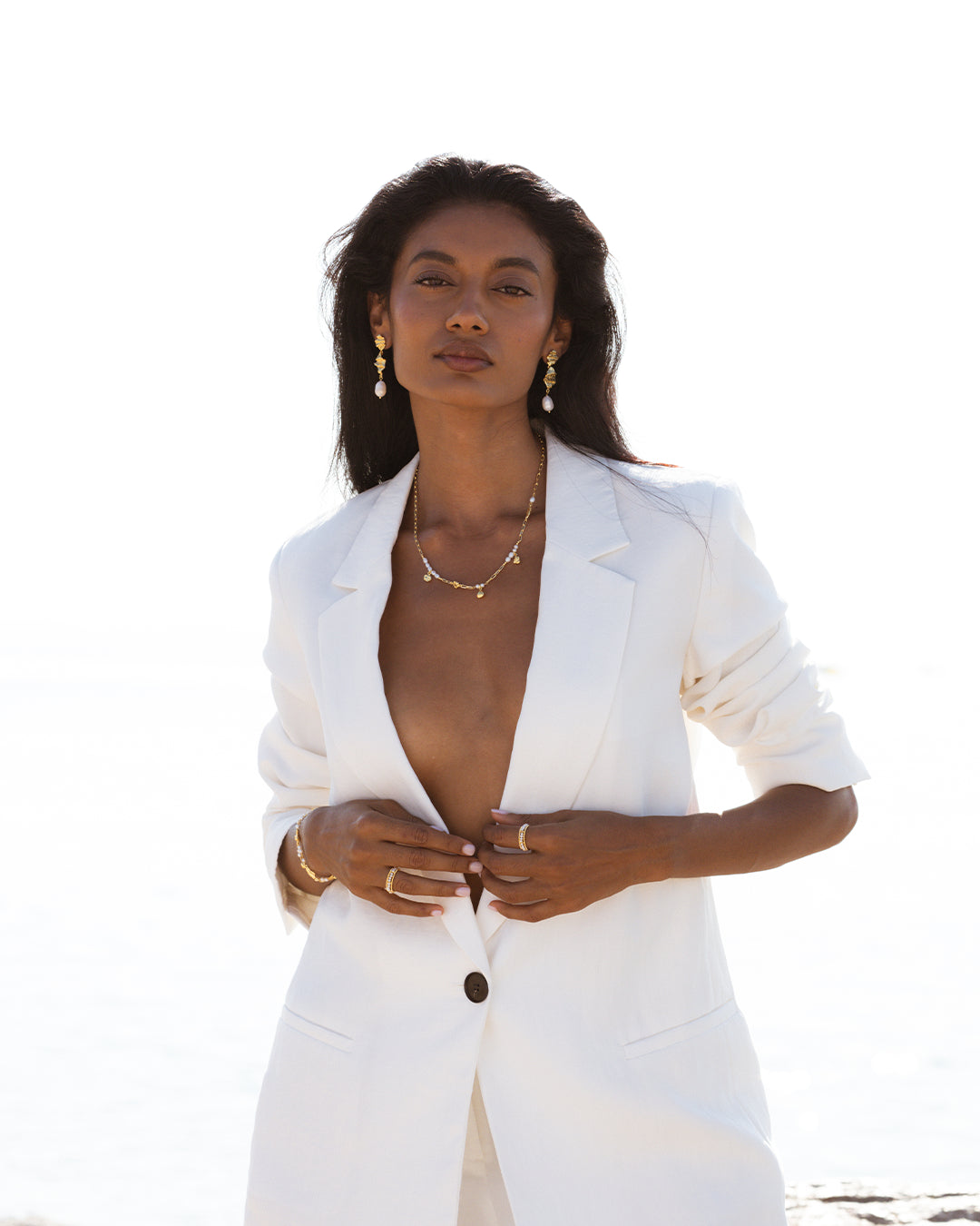 Sloane Pearl Earrings