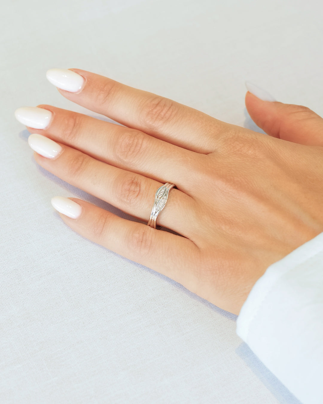 Anillo Plateado Ulia