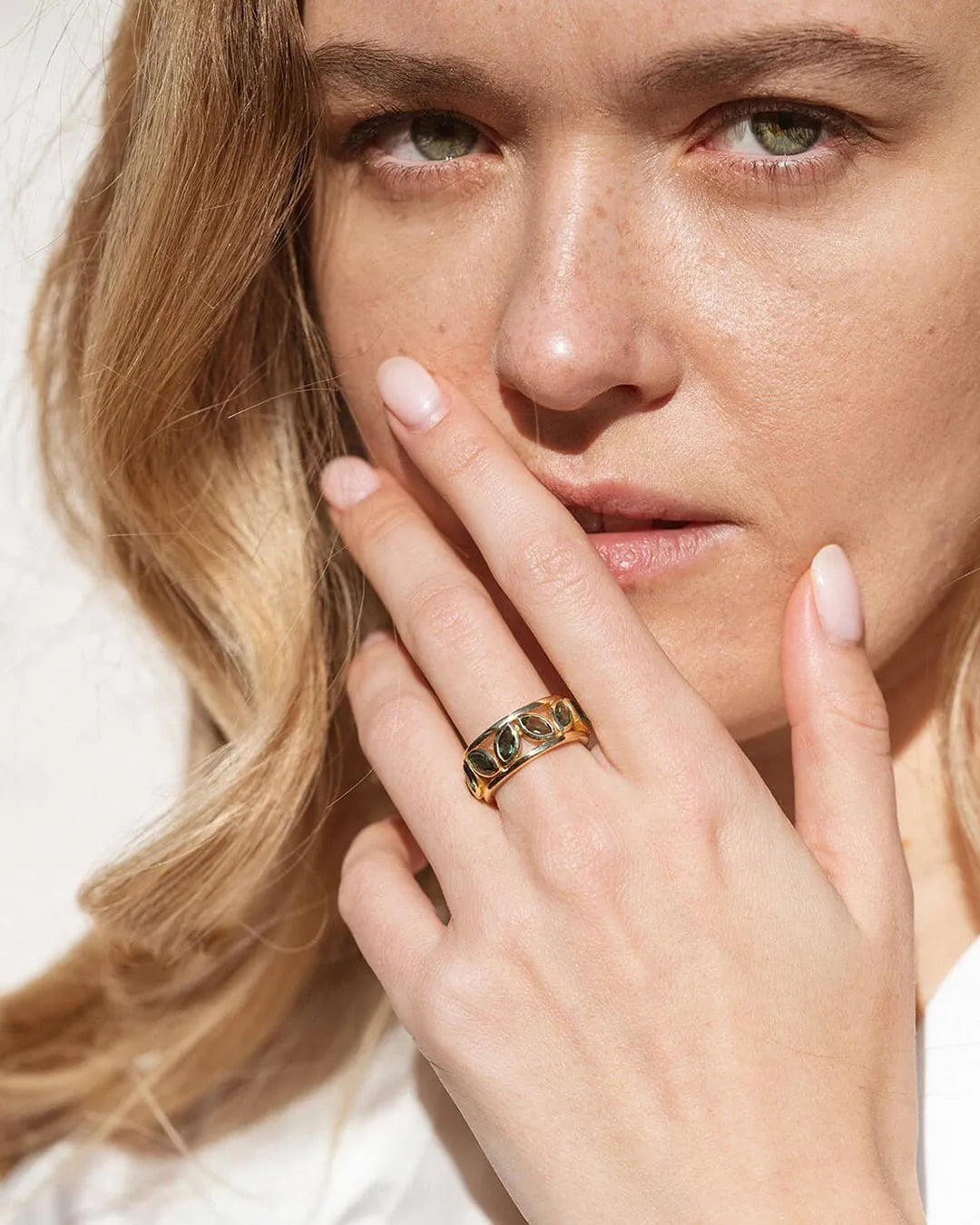 Papua Green Jade Ring