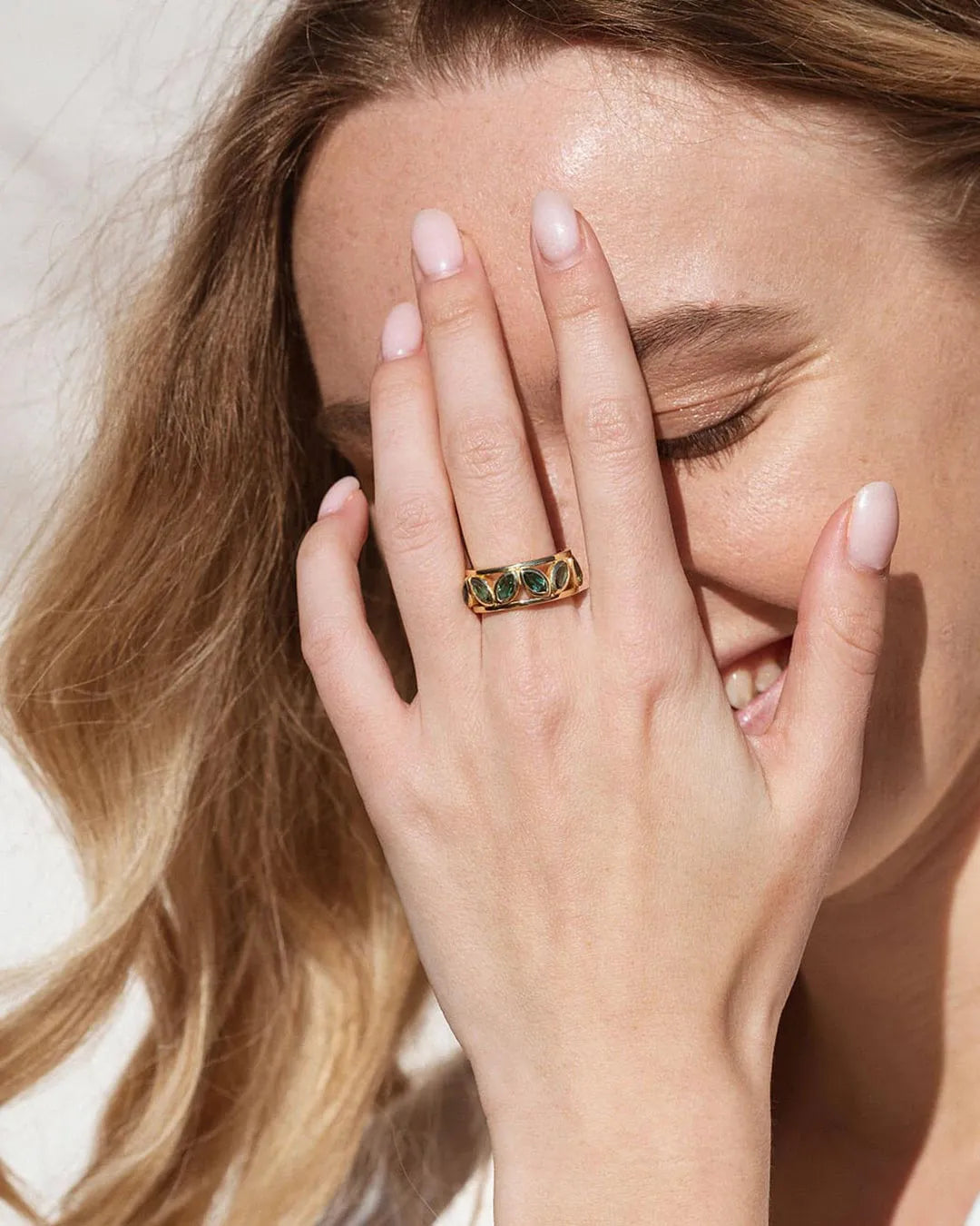 Papua Green Jade Ring