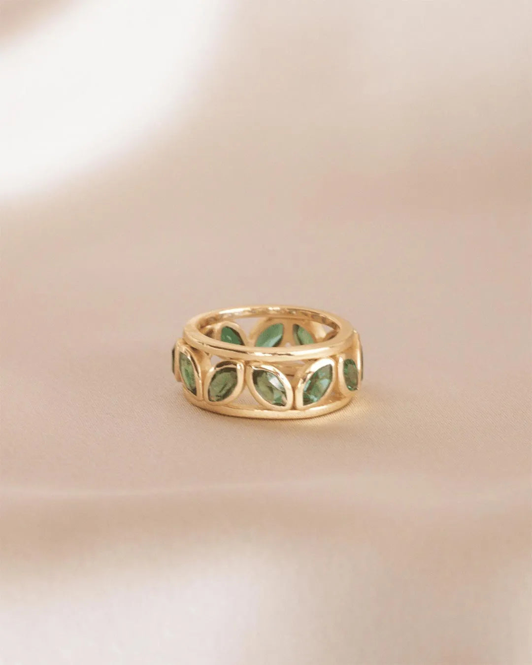 Papua Green Jade Ring