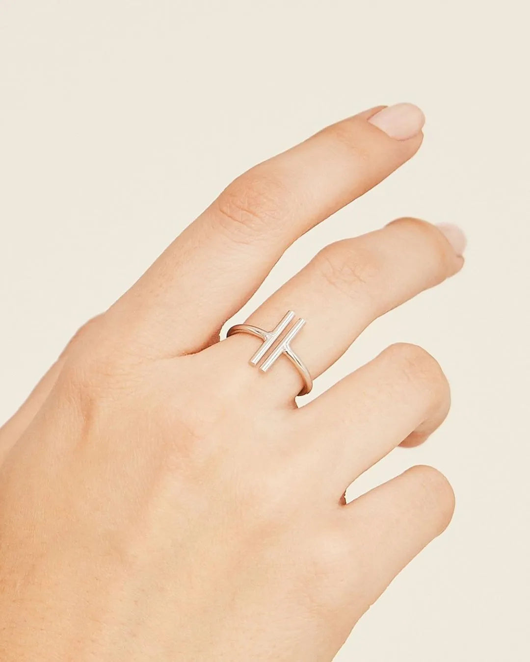 Anillo Plata Duo