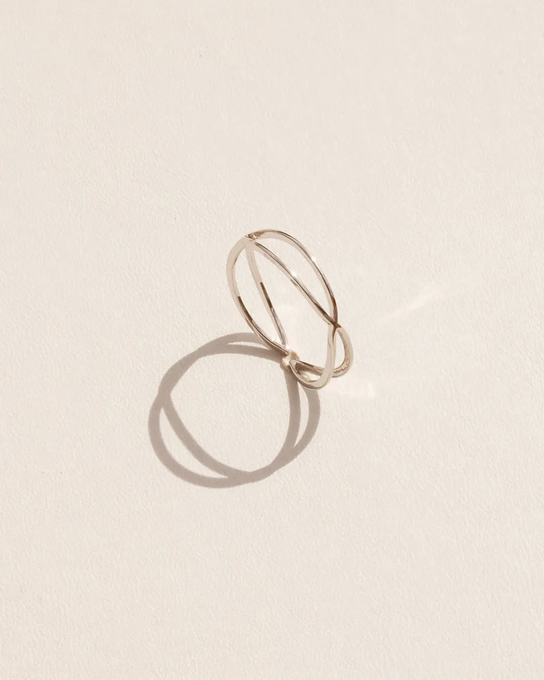 Anillo Plata Ondas Hopper