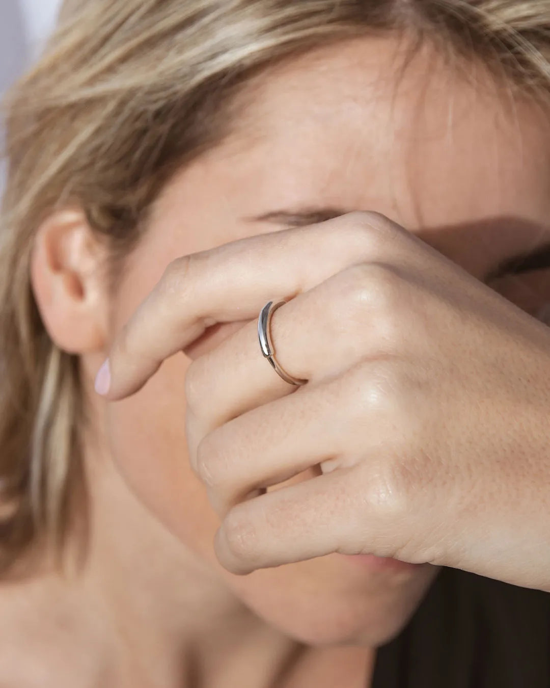 Anillo Plata Liso Skin