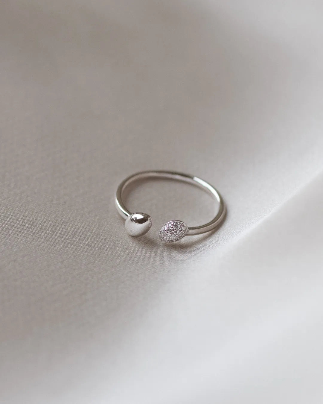 Anillo Plateado Sonnette
