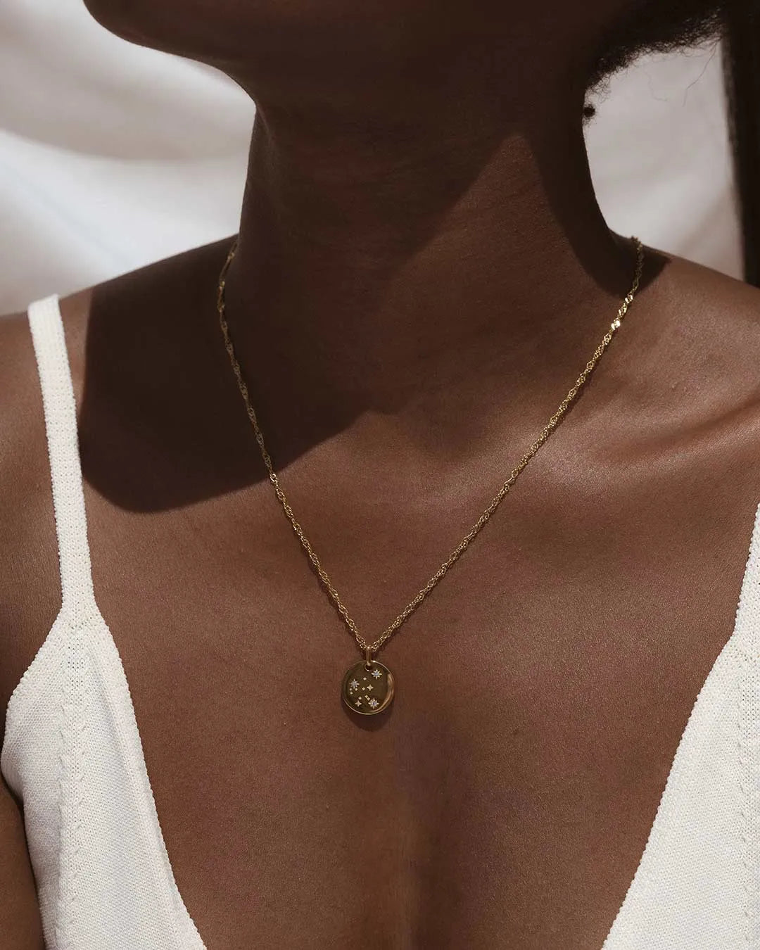 Aquarius Zodiac Necklace