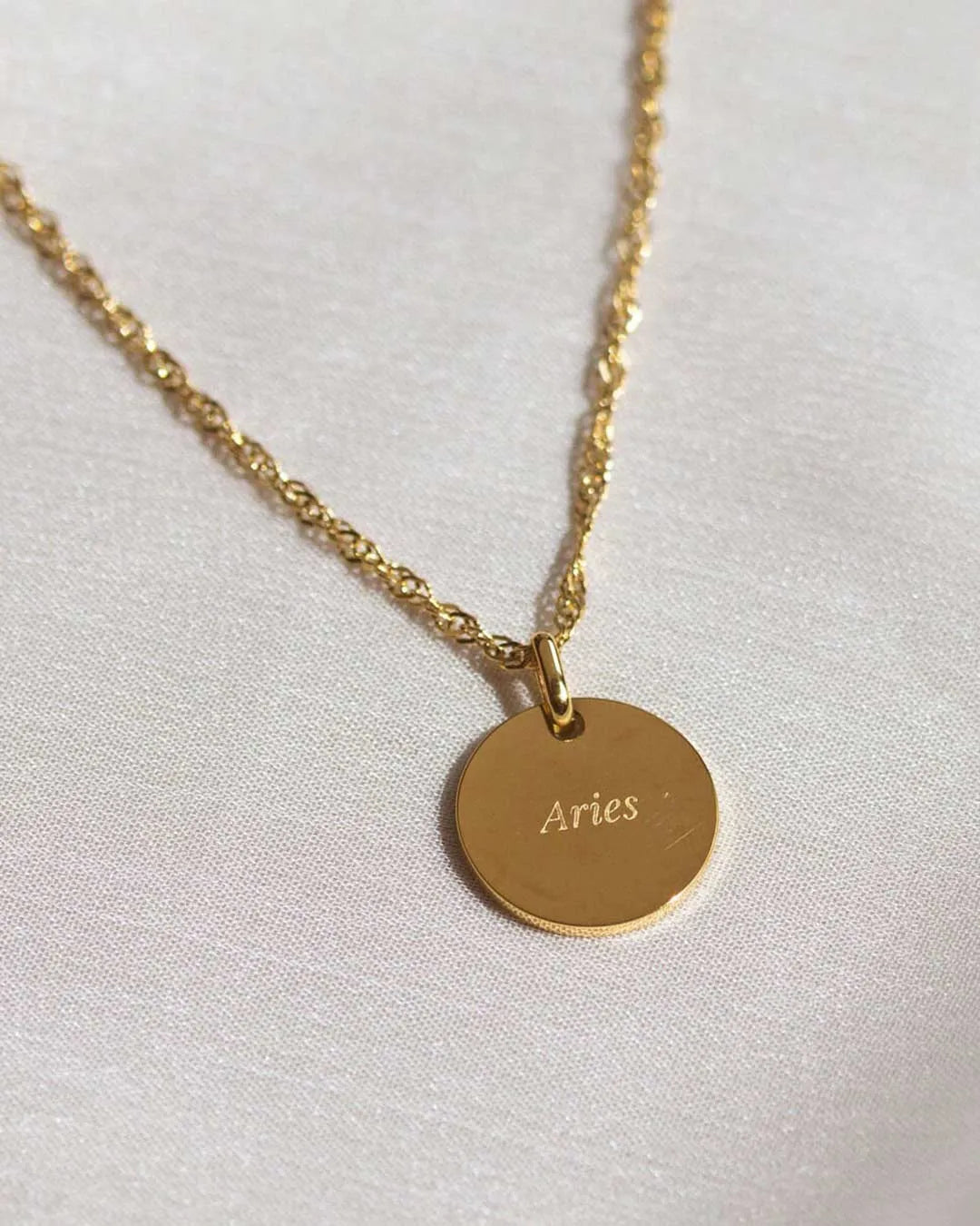 Aries Zodiac Necklace