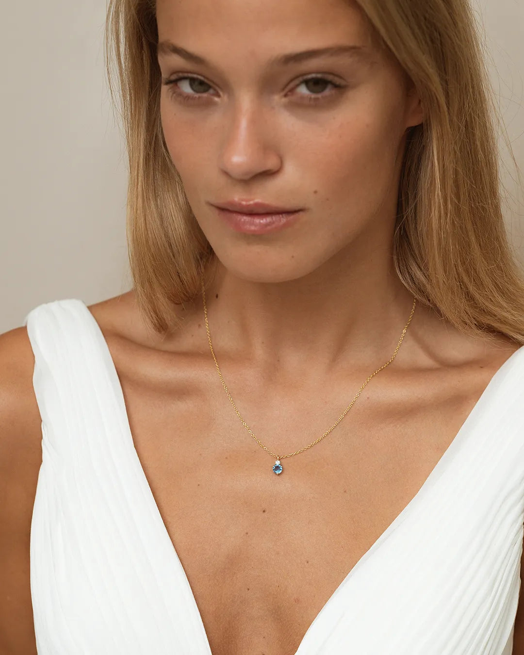 December Birthstone Necklace - Tanzanite