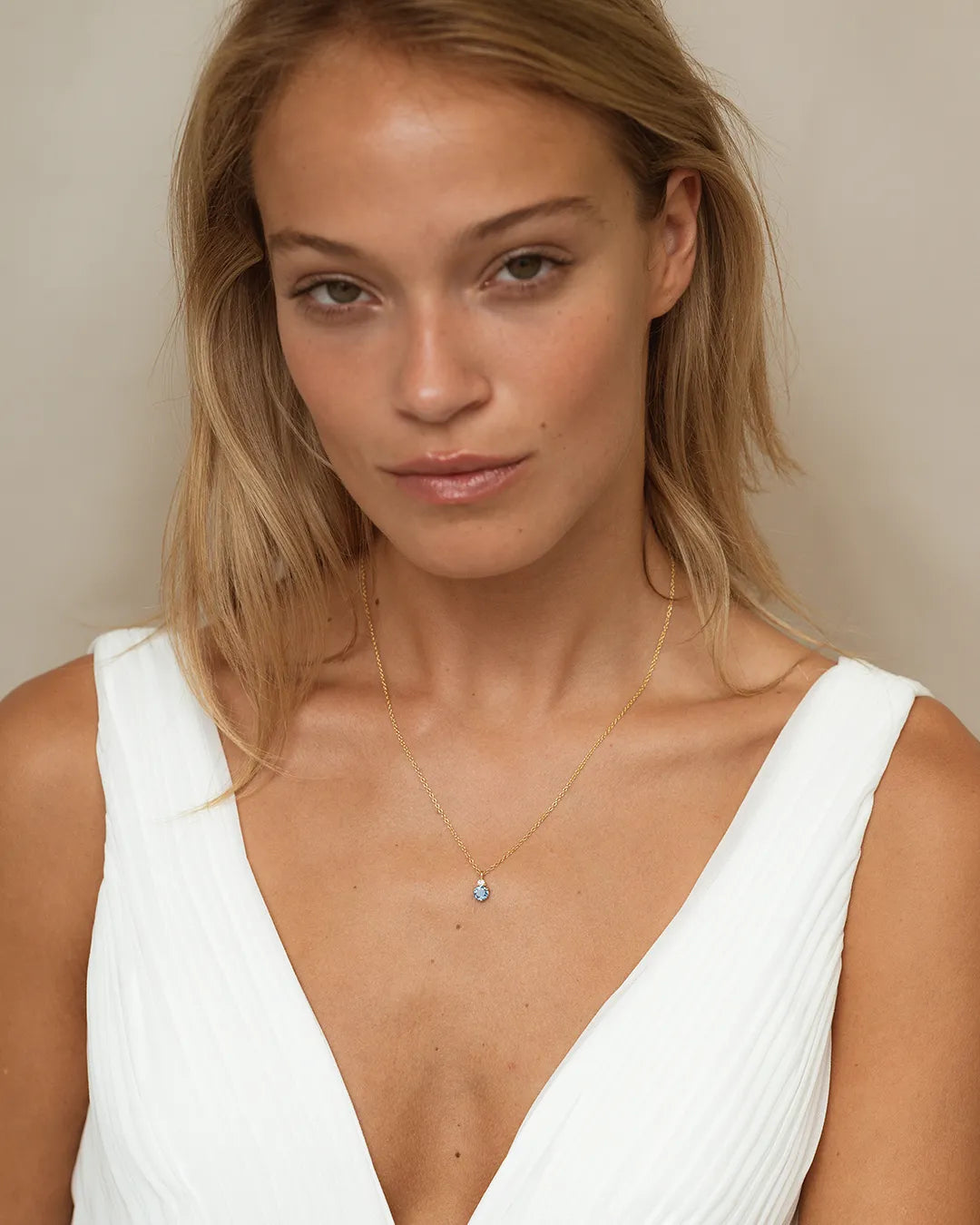 December Birthstone Necklace - Tanzanite