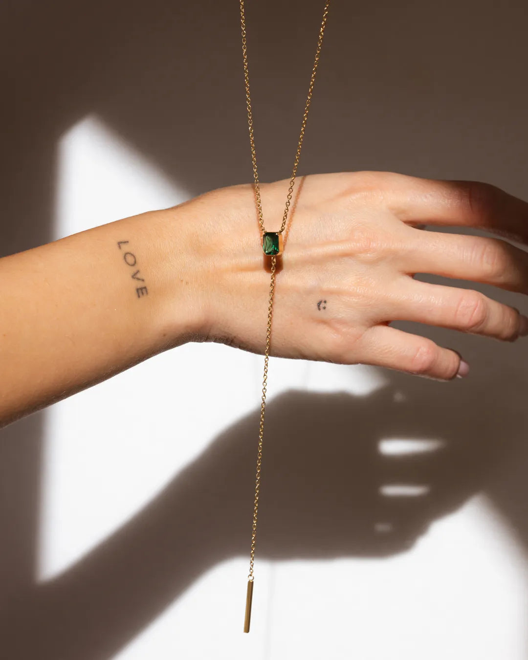 Havana Green Necklace
