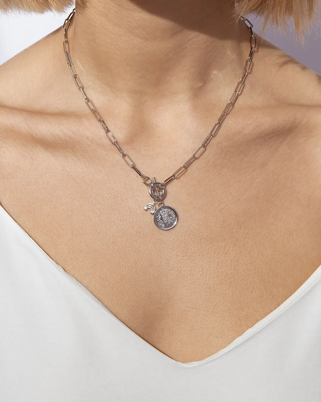 Freedom Silver Coin Necklace