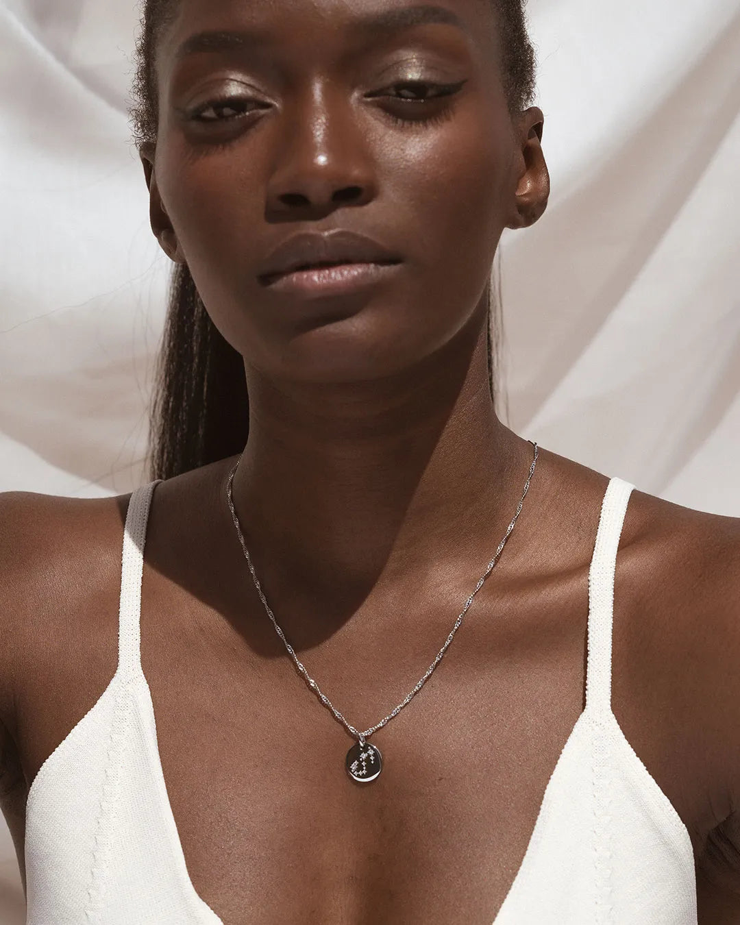 Scorpio Zodiac Silver Necklace