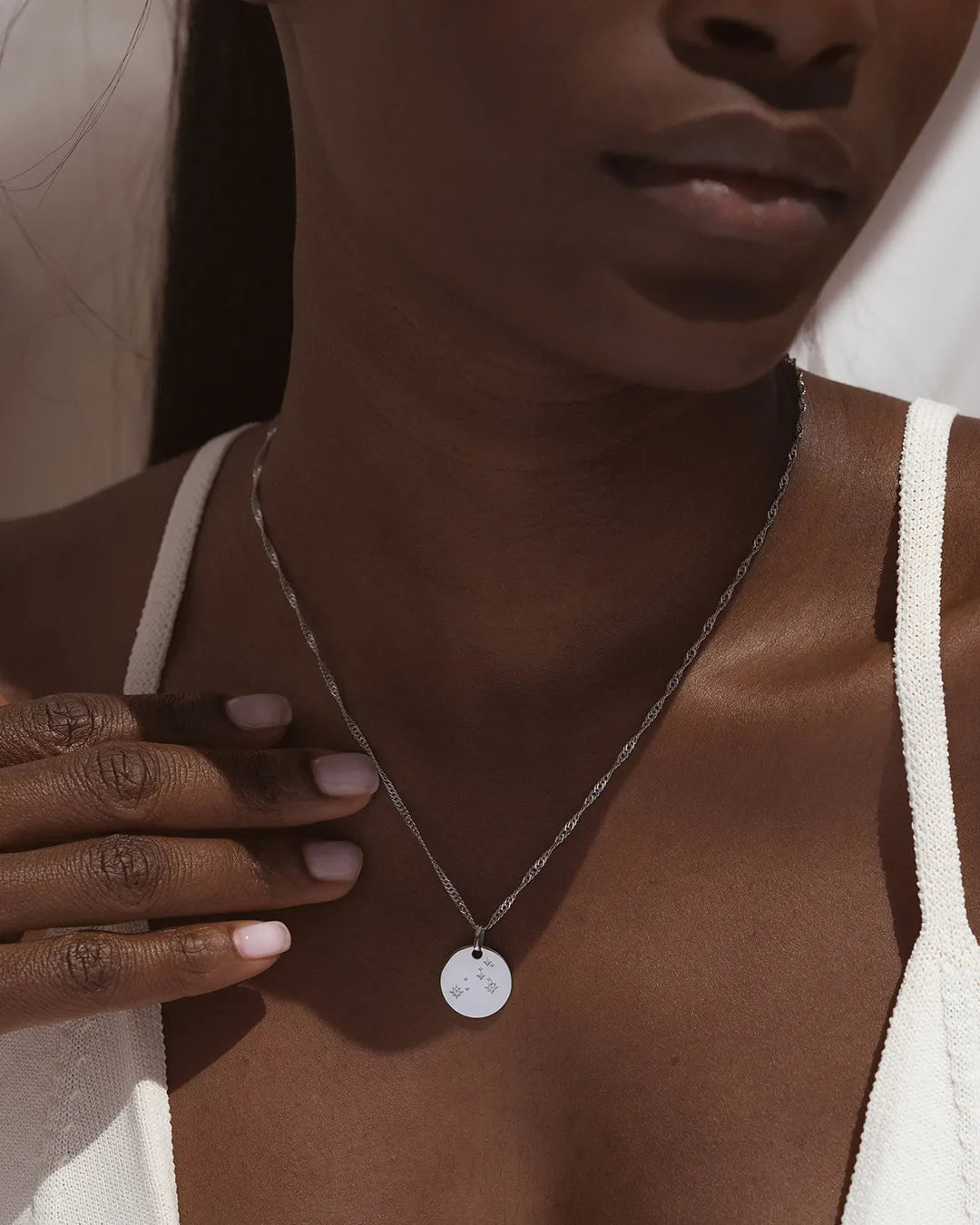 Leo Zodiac Silver Necklace