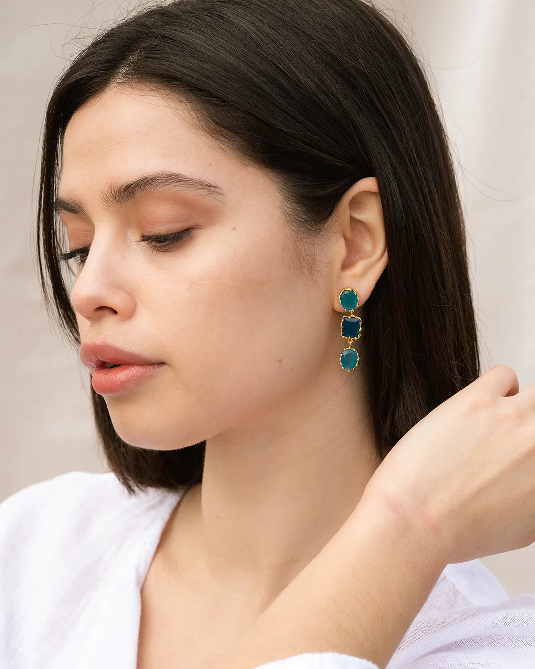 Cascade Turquoise Earrings