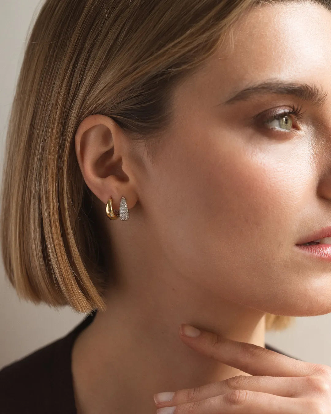 Éclat Double Sided Hoops