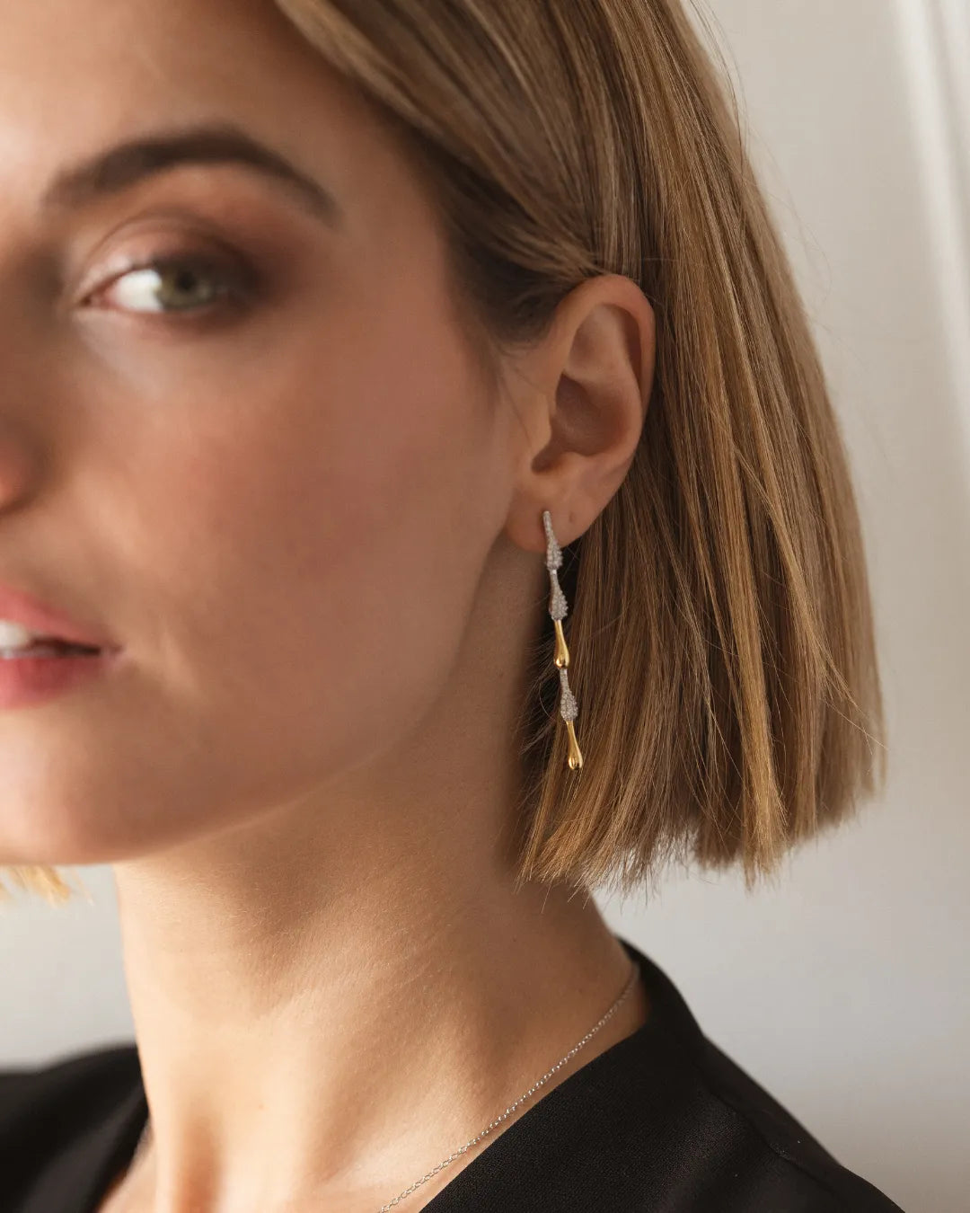 Long Sonnette Earrings