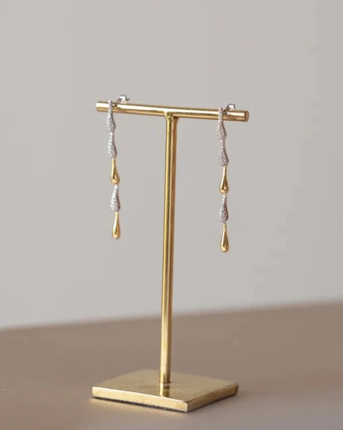 pendientes largos sonnette